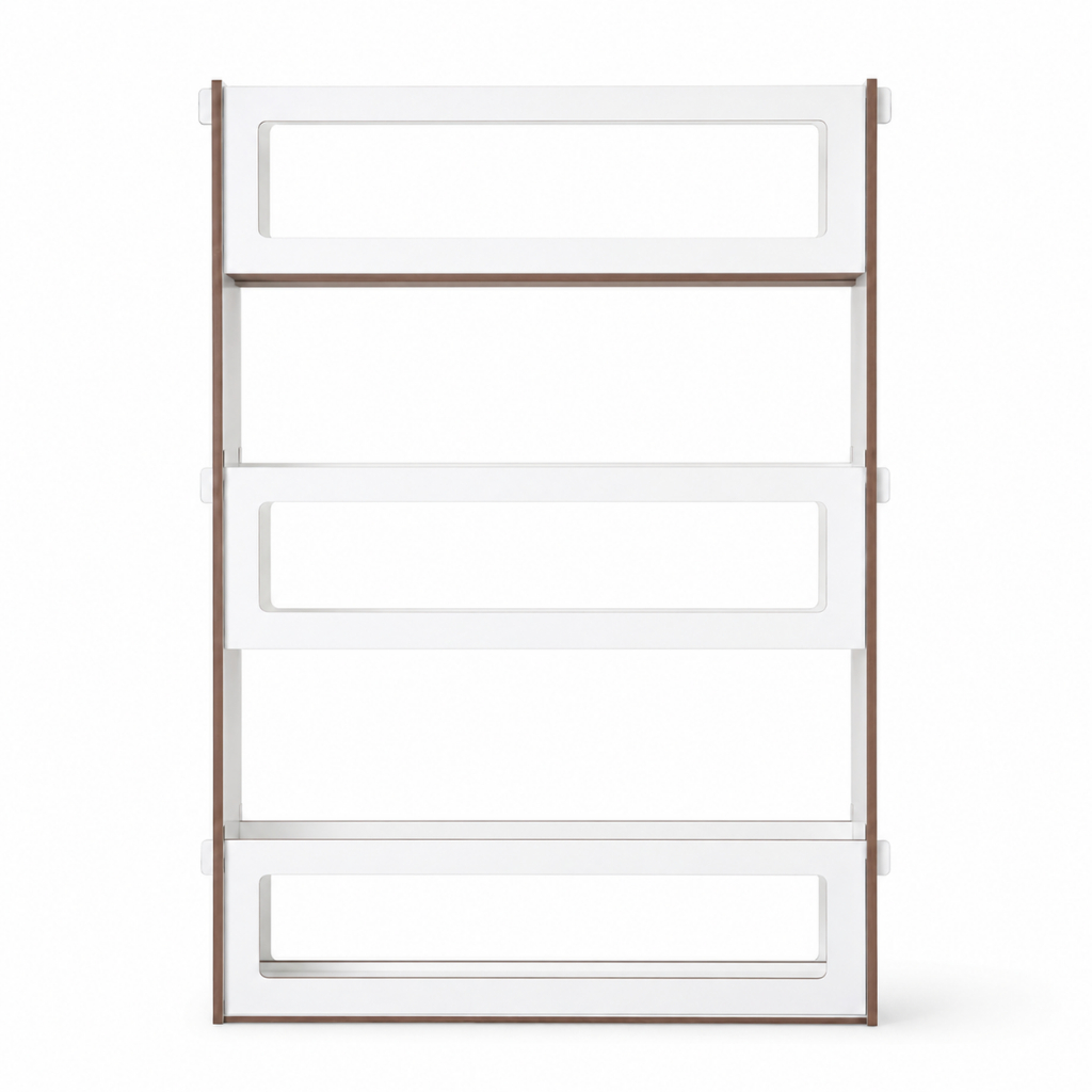 Prateleira Infantil Porta Livros MDF – Nicho Organizador, Estante Expositora Montessori para Quarto