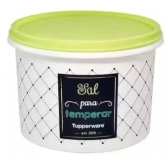 Tupper caixa de sal Bistrô Tupperware.