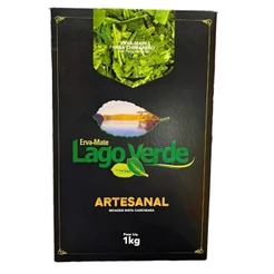 Erva Mate Chimarrão Lago Verde Artesanal Cancheada Vácuo 1kg