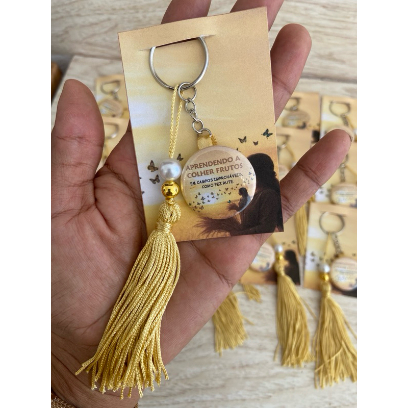 Chaveiro personalizado lembrancinha tamanho M 15unidades/ aniversário /batizado
