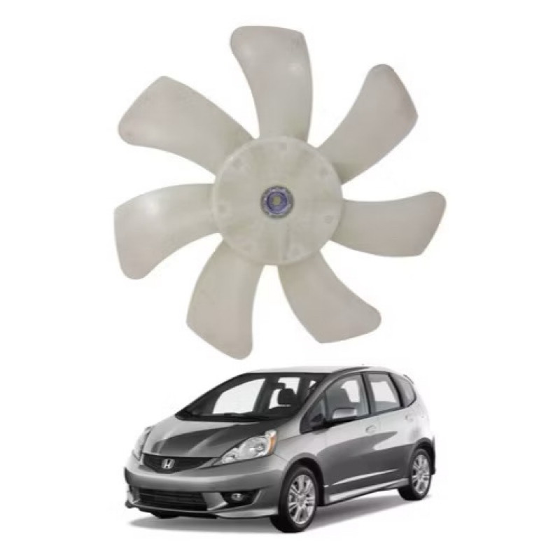 hélice da ventoinha do condensador do Honda New fit e Honda city 2009 a 2014 original