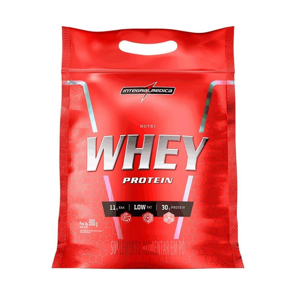 Hipercalórico Nutri Whey Protein Refil (900g) - Integralmédica