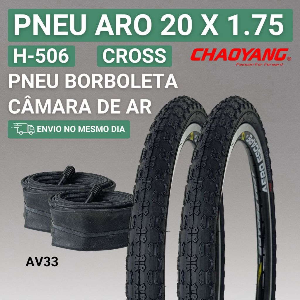 Pneu Aro 20 Pneu Aro 20 Bicicleta Pneu Chaoyang Aro 20 1.75 H-506 Pneu Borboleta Pneu Cross Peneu 20