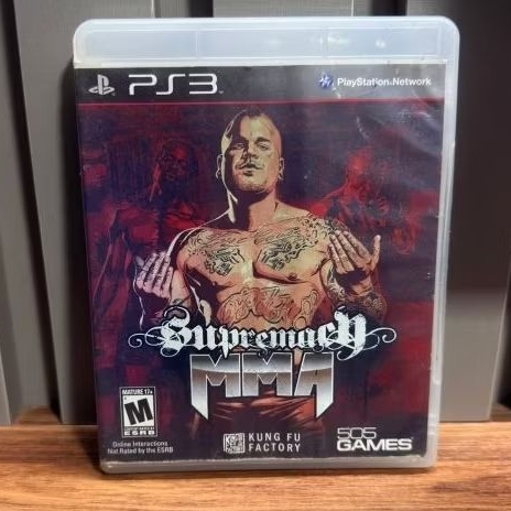 ​Jogo Supremacy MMA PS3 Original - Mídia Física Playstation 3