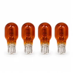 4 Lâmpadas De Pisca Seta 16w 12v Cor Ambar Laranja