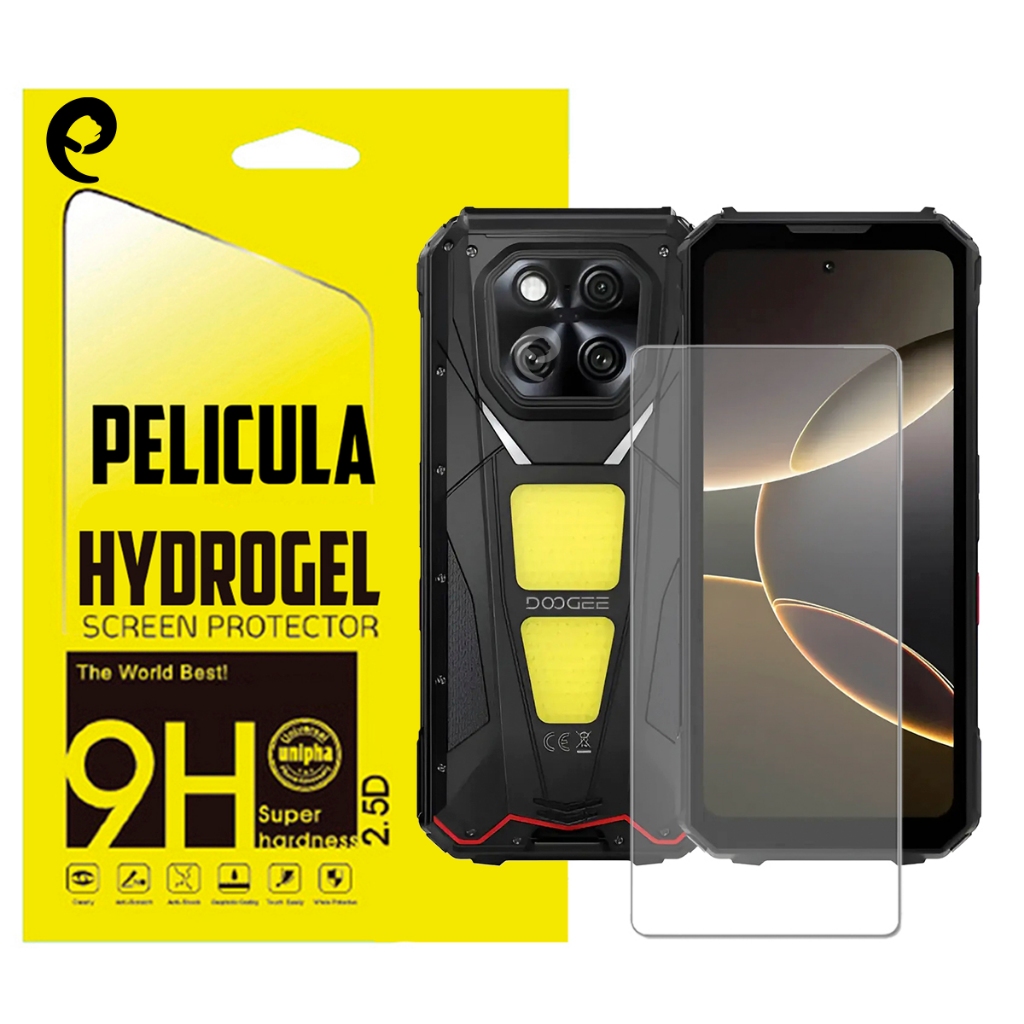 Película Hidrogel Slim TPU Protetora Compativel com Smartphone Celular Doogee V Max
