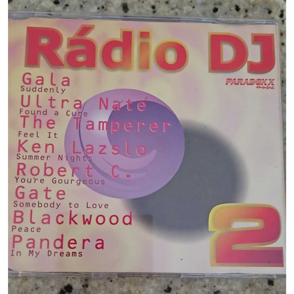 CD 'Rádio DJ 2' (Paradoxx Music).