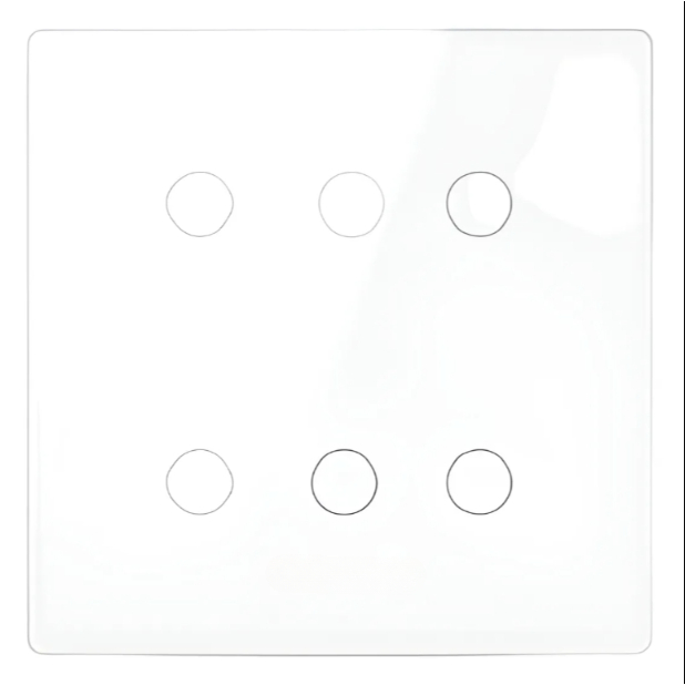 Interruptor Wifi Inteligente 6 Botões Smart Touch Alexa
