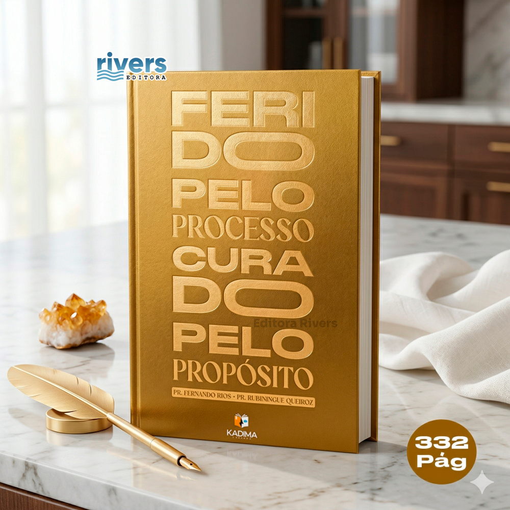 Ferido pelo Processo Curado Pelo Propósito | Livro Best Seller
