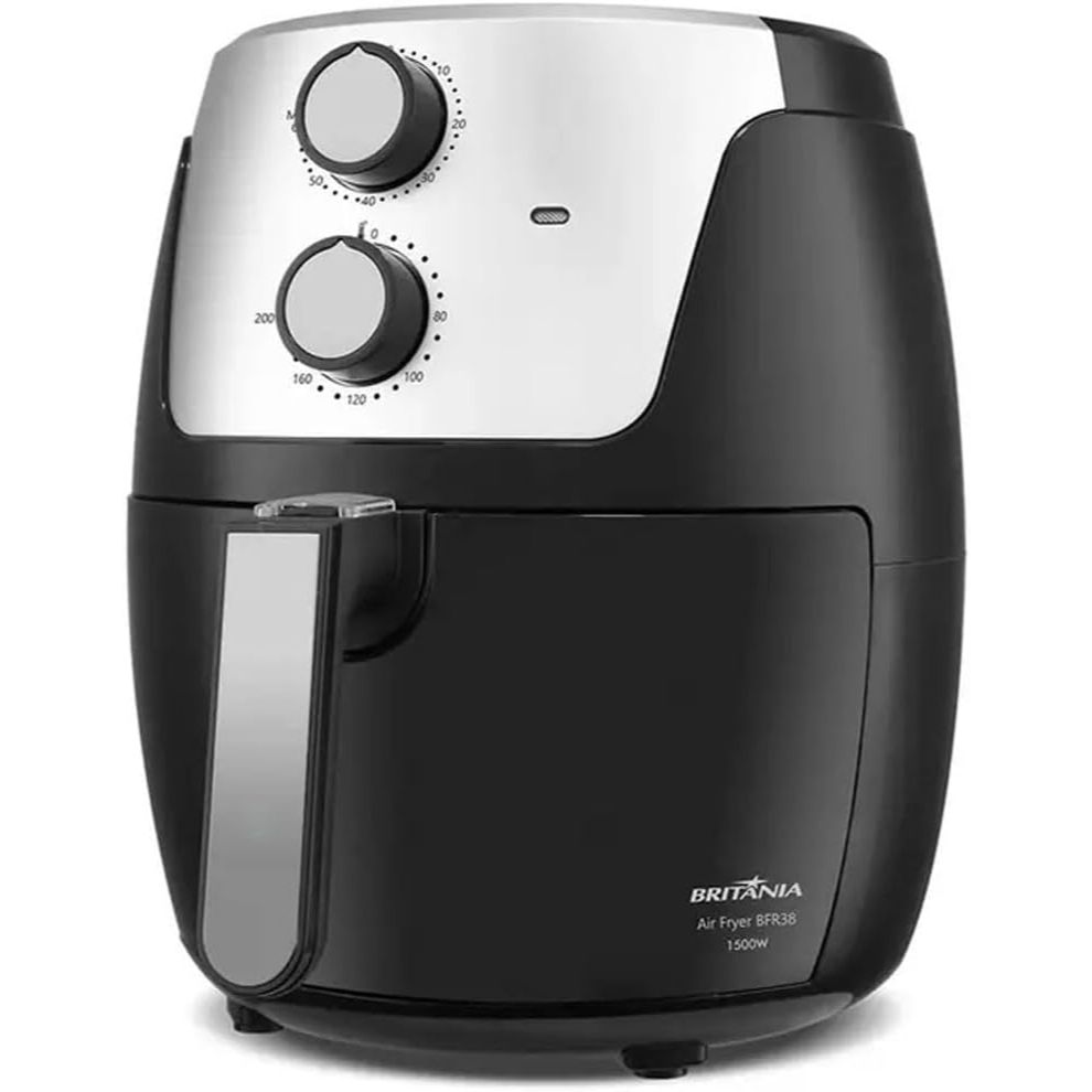 Fritadeira Air Fryer Britânia BFR38 Revestimento Dura Mais 4,2L 1500W