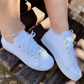 Tênis Casual Feminino Leve Confortável Sapatênis Calce Fácil - Envio Imediato
