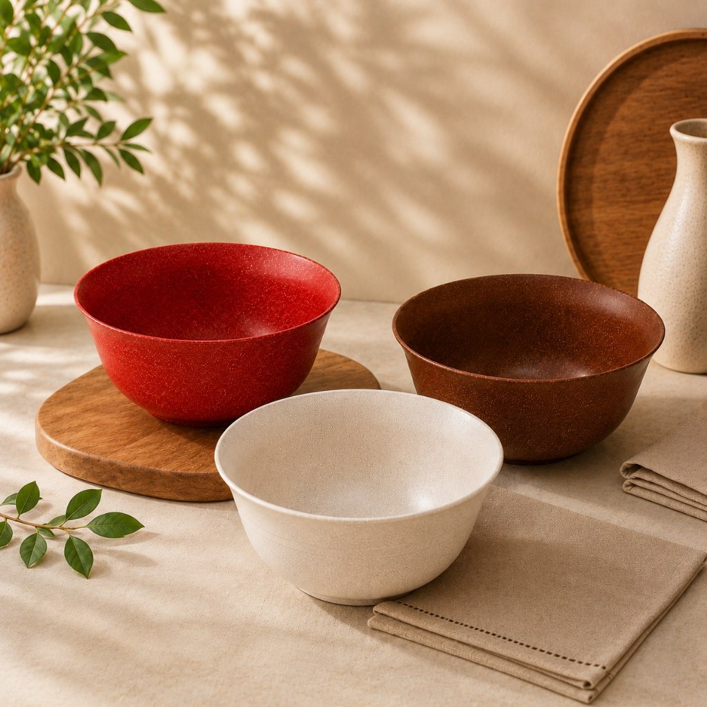 Tigela Bowl 1000ml Grande Multiuso | Pote para Salada, Frutas, Açaí e Sobremesa | Bowl Plástico Resistente