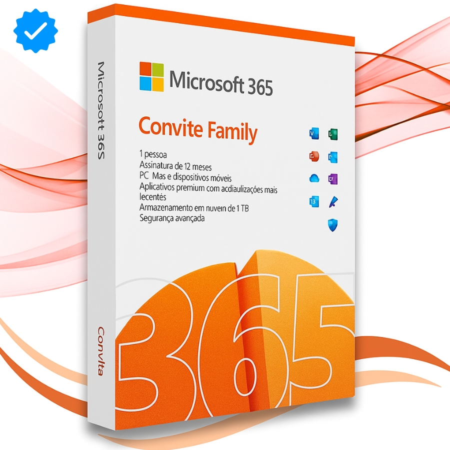 Microsoft Office 365 24 Meses ou 5 Anos | Envio Físico | Cartão Impresso