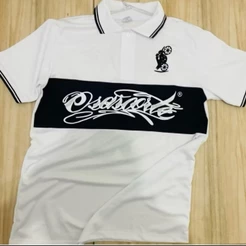 Camiseta masculina tecido esportivo modelo J