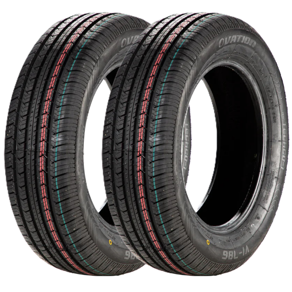 Kit 2 Pneus 185/60 R15 Ovation VI-786 84H Aro 15 Novos