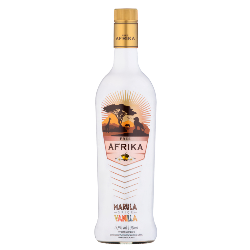 Free Afrika Licor Vanilla - 900ml