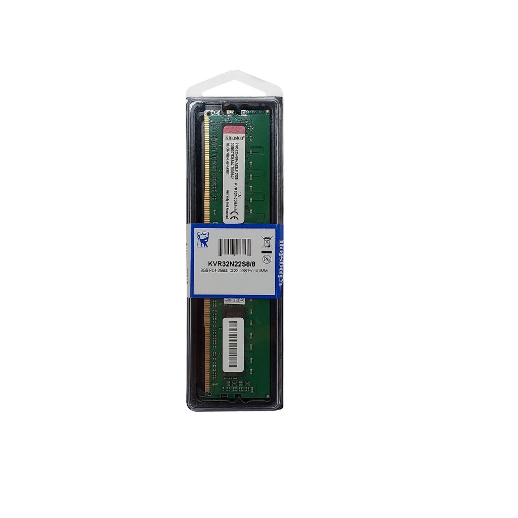 Memoria Ram DDR4 8gb 3200Mhz Kingston Kvr32n22s8/8