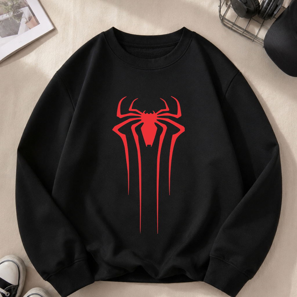 Moletom Grosso Quente Blusa De Frio Inverno Aranha Masculino Feminino