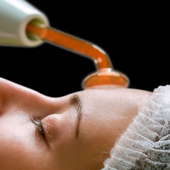Alta Frequência Portátil Bivolt com 4 Eletrodos Tratamento Facial, Capilar e Limpeza de Pele