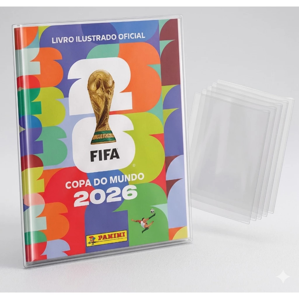 Capa Protetora álbum copa do Mundo 2026