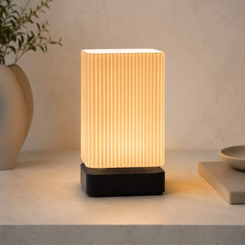 Luminária | Abajur de Mesa LED Minimalista Moderna