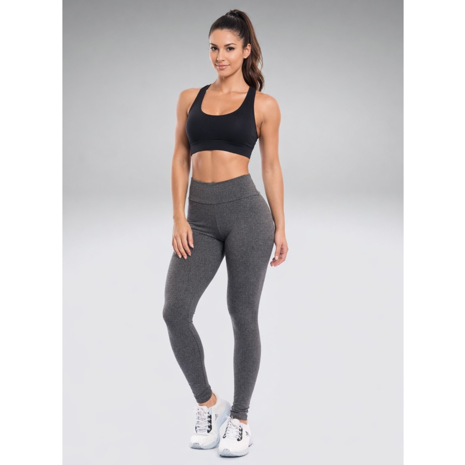 Legging feminina Suplex Premium 310 Gramatura Tecido GROSSO Power Calça Leg Zero Transparência Academia Corrida Cós Alto