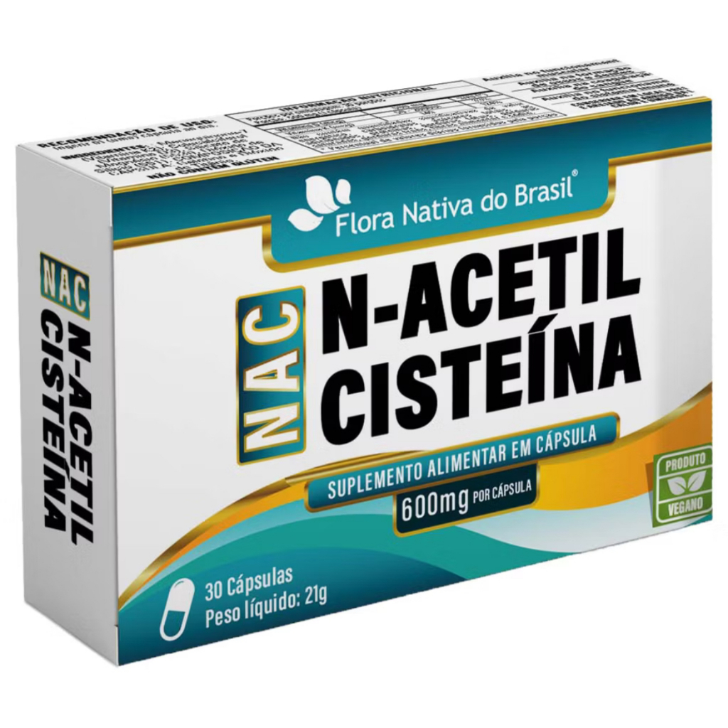 Nac Acetilcisteína 30 Cápsulas - Flora Nativa