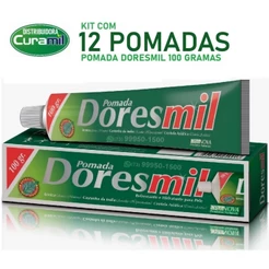 Kit 12 Pomadas Doresmil Direto da Fabrica