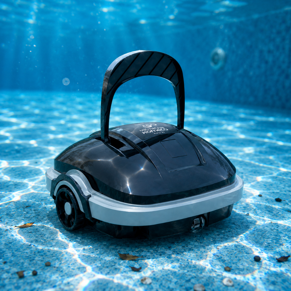 Robô aspirador de piscina aquaplus komeco Korp 30 50m