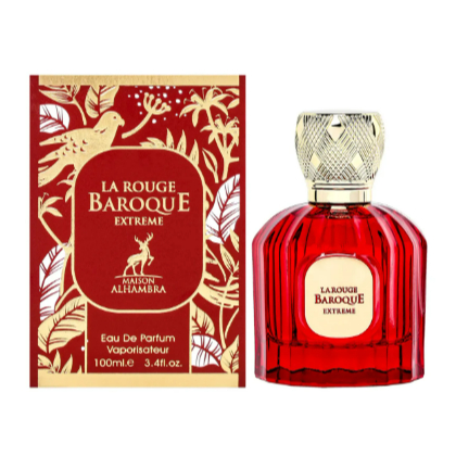 Perfume La Rouge Baroque Extreme EDP 100ml Original Maison Alhambra