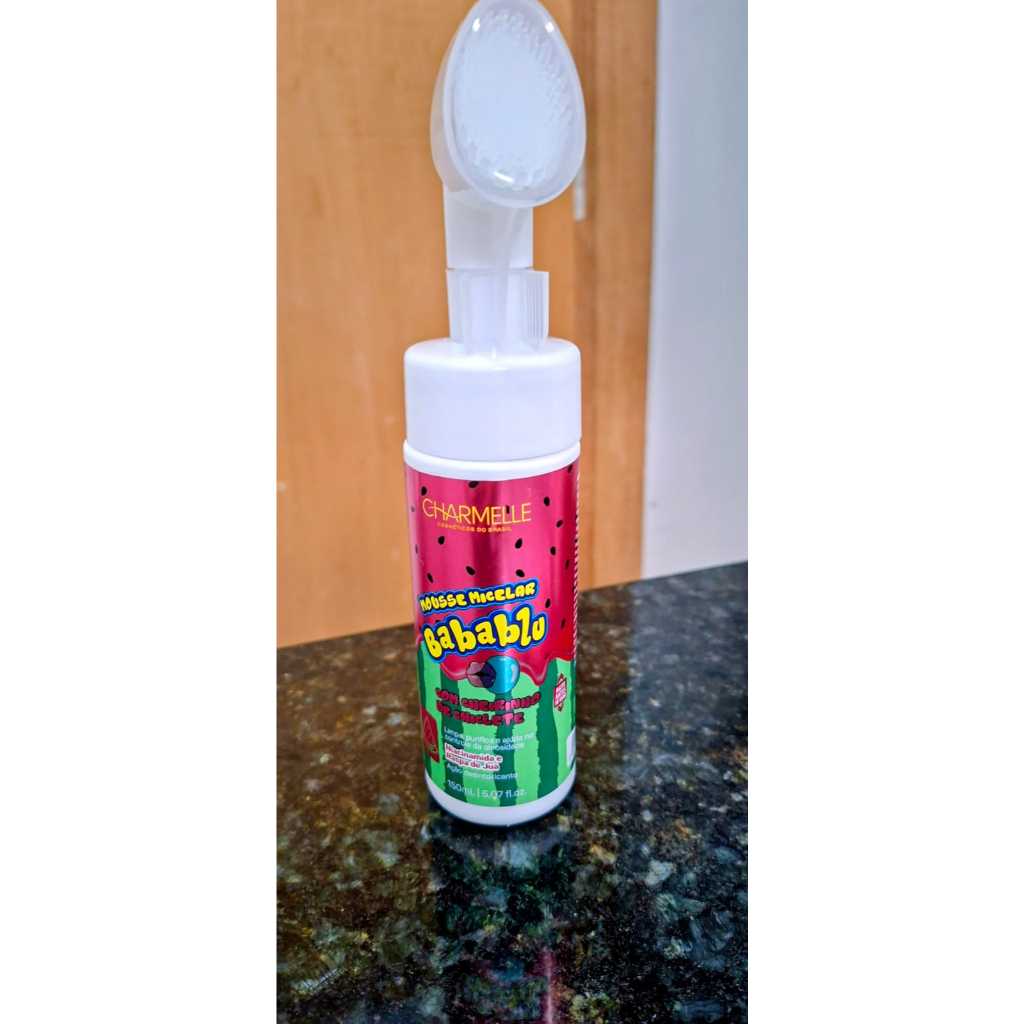 Mousse Micelar Babablu Charmelle 150ml Uva Morango Melancia Tutti Frutti
