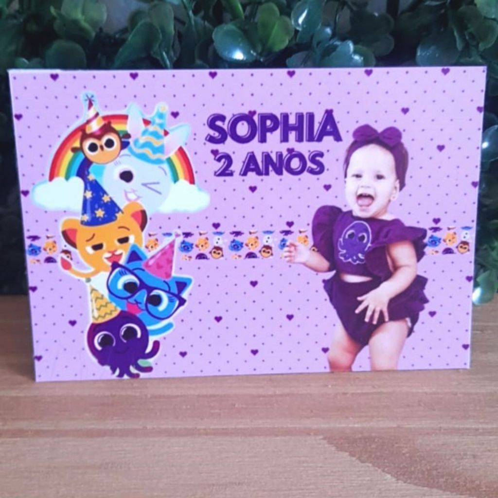 15/30/45 Imãs de Geladeira Personalizado Lembrancinhas Aniversário Infantil Bolofofos