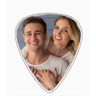 Palheta Personalizada com Foto ❤️ Presente Criativo para Namorados | Violão e Guitarra — imagem 2 de 2