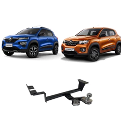 Engate Renault Kwid 2017 a 2025 Reforcel Reboque Rabicho Protetor 500KG