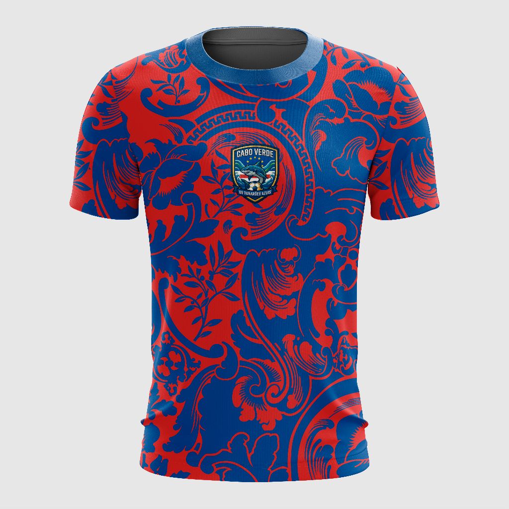 Camiseta Cabo Verde Exclusiva Futebol Comemorativa Torcedor 2026