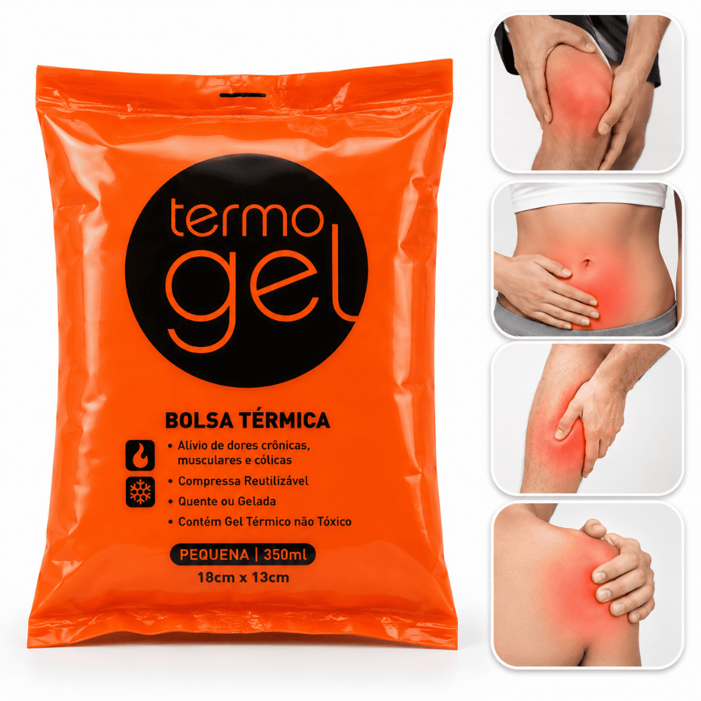 Bolsa Térmica Gel Compressa Quente Fria Cólica Alivio Dores