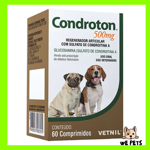 Vetnil Condroton 500mg Regenerador Articular 60 comprimidos