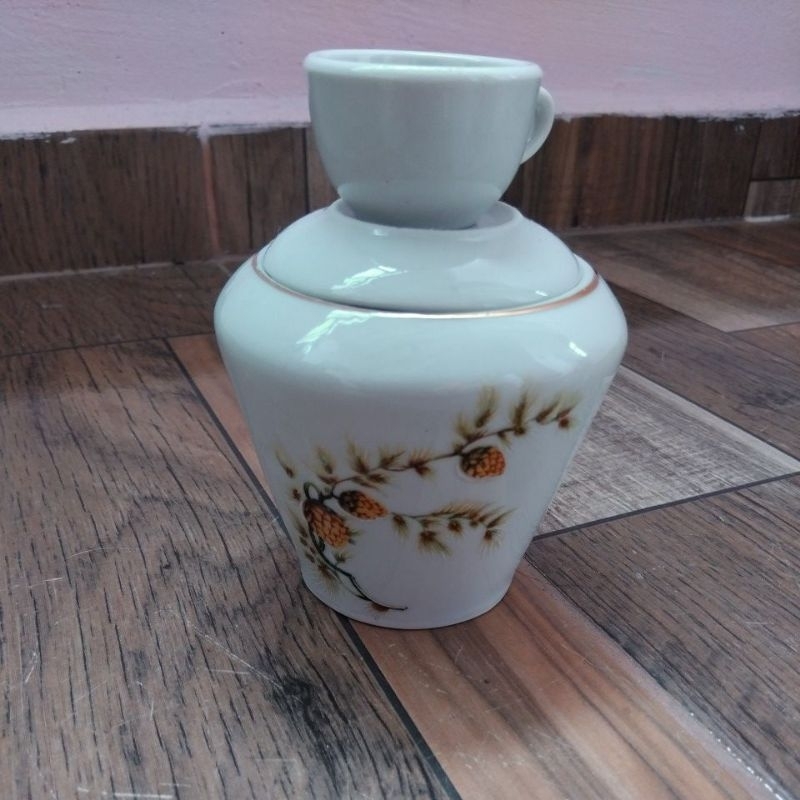 açucareiro porcelana pozzani