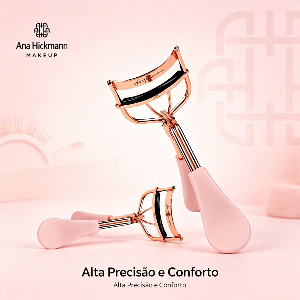 Ana Hickmann Fabulous Curvador Rose Gold – Não Belisca, Anatômico, Curva Natural, Dura o Dia Todo