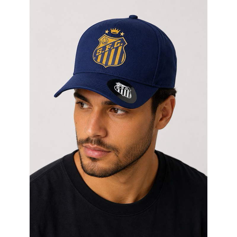 Boné de Time Peixe Azul Marinho Premium – Estilo Casual e Conforto