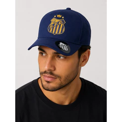 Boné de Time Peixe Azul Marinho Premium – Estilo Casual e Conforto