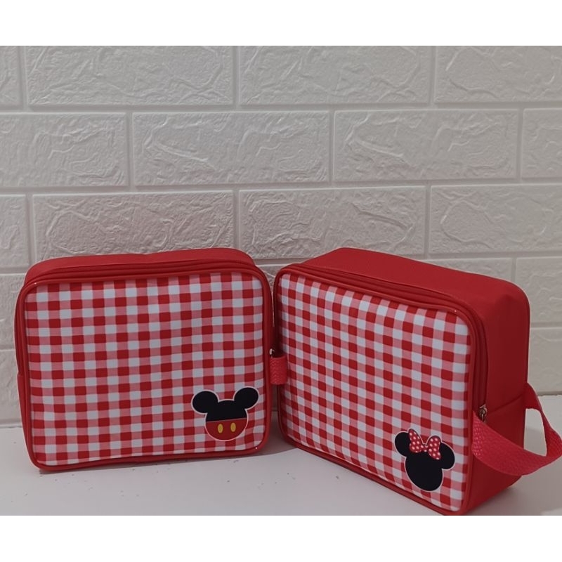 Kit Necessaire Personalizada com Alça Lateral Lembrancinha Aniversário e Eventos
