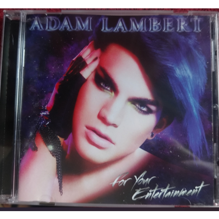 CD Adam Lambert For Your Entertainment/2009/Lady gaga/Queen/Madonna/Power Pop, Pop Rock, Synth-pop/Chappell roan