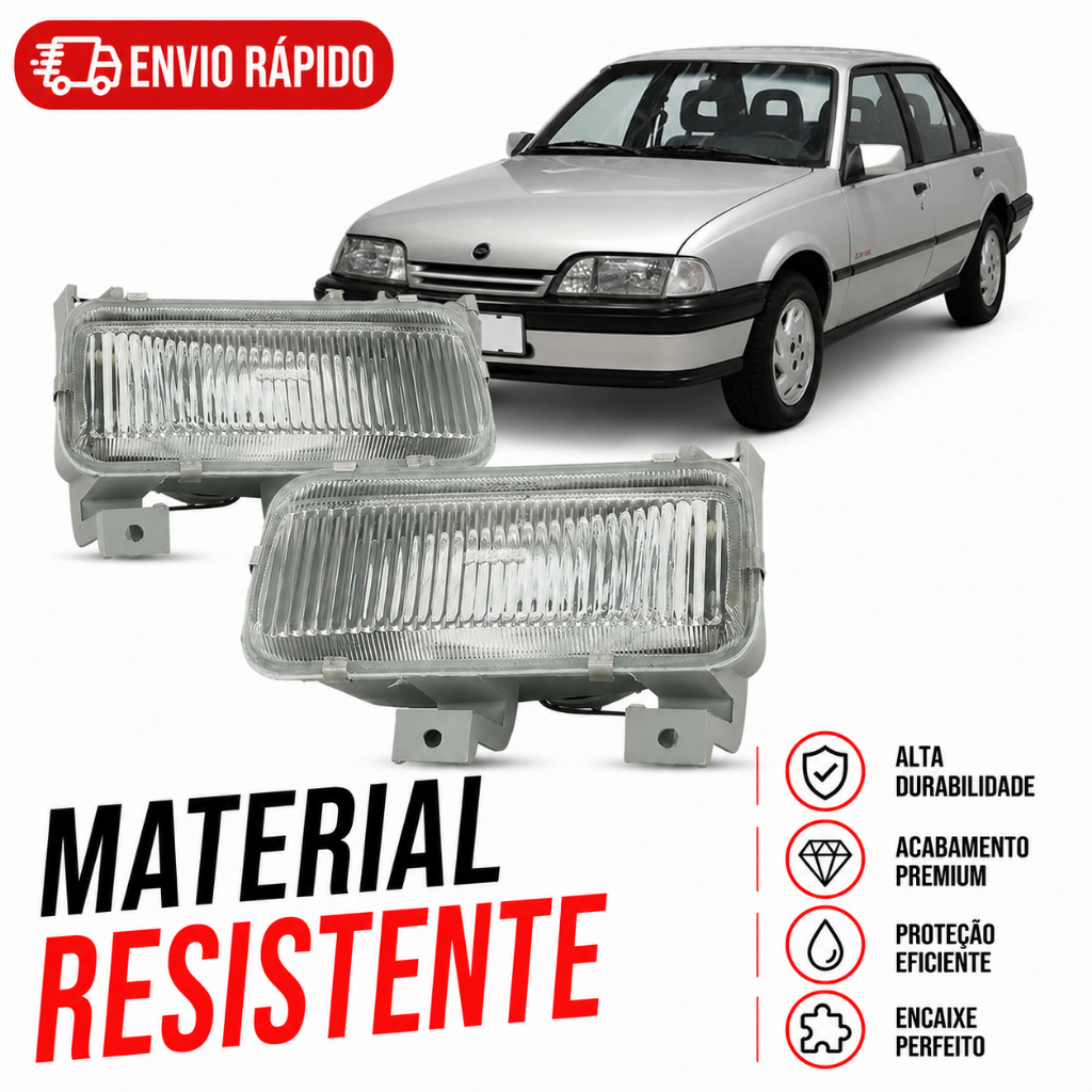 Farol Auxiliar Monza 1991 1992 1993 1994 1995 1996 Chevrolet