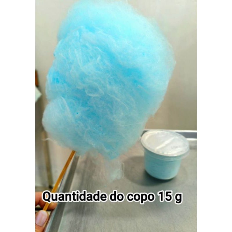 Potes De Algodão Doce 15 Gramas 20 Copos Kit Festa decoração infantil