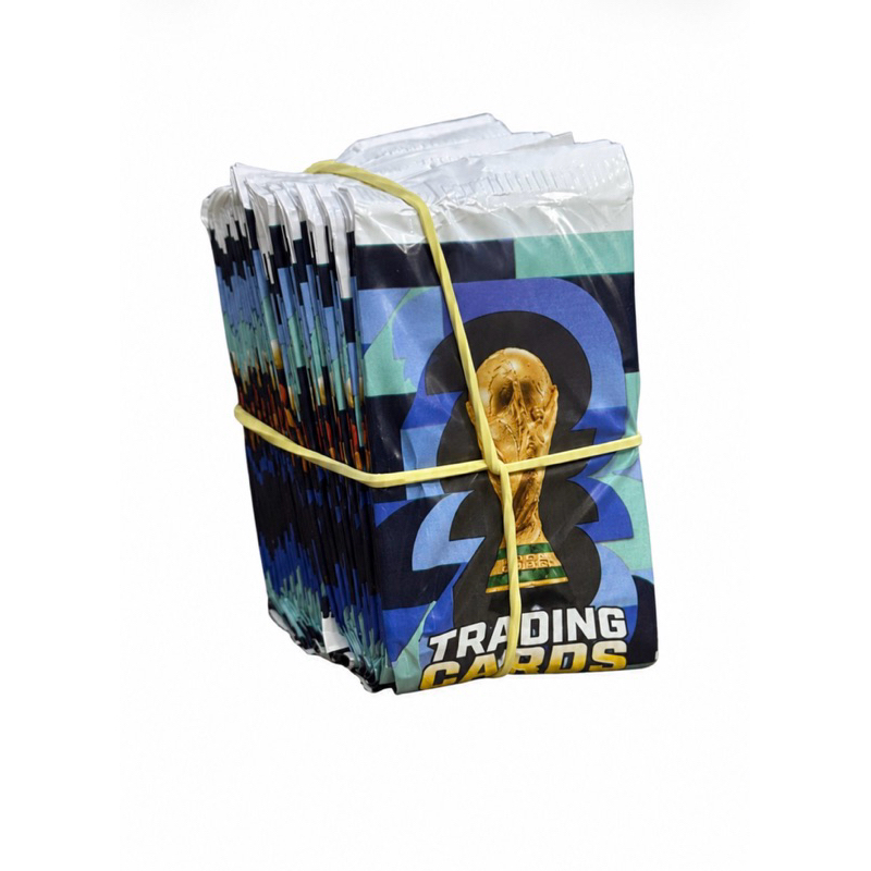 Kit 200 Cards Futebol CDM50 Envelopes Fechados FF 2026 Trocar Cartas Para Bater Bafo