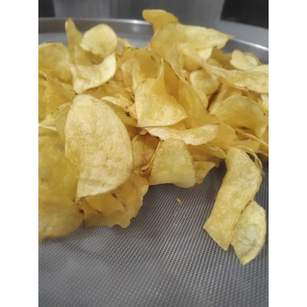 Batata Chips Artesanal Primeira qualidade clarinha e sequinha