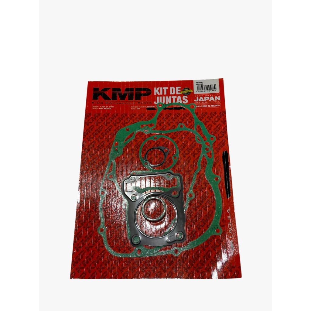 JOGO DE JUNTAS COMPLETO KMP PARA HONDA XRE 190