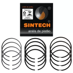 Jogo de Anéis Motor STD Palio Siena Palio Weekend Uno Mille Way 1.0 8v 16v Fire - SINTECH A240 STD