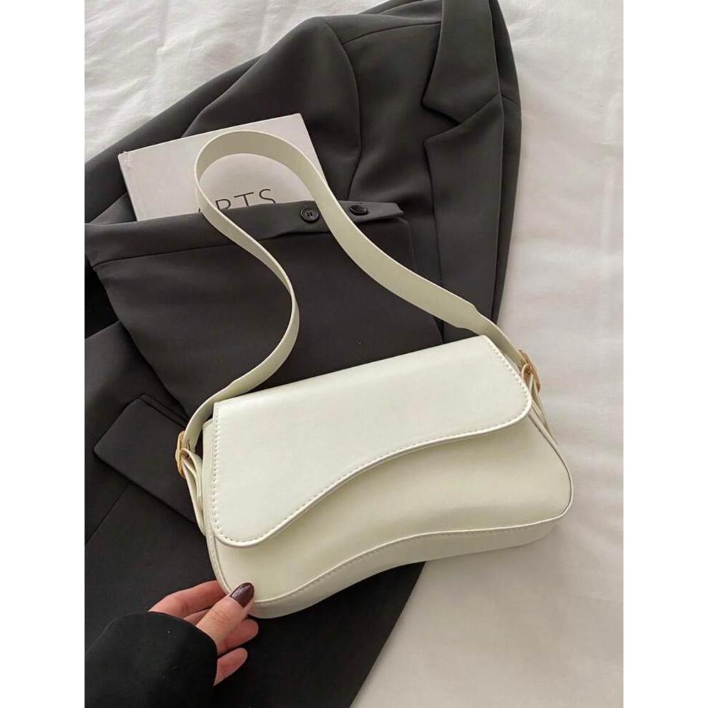 Bolsa Com Placa Full Feminina Baguete Tiracolo Pequena Festa